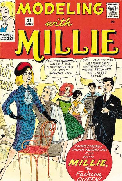 Modeling With Millie (1963)   n° 23 - Marvel Comics