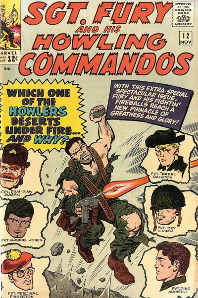Sgt. Fury And His Howling Commandos (1963)   n° 12 - Marvel Comics
