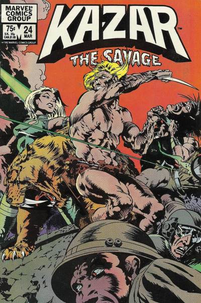 Ka-Zar: The Savage (1981)   n° 24 - Marvel Comics