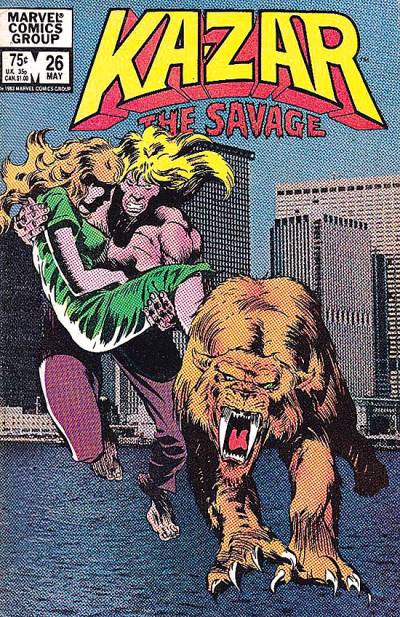 Ka-Zar: The Savage (1981)   n° 26 - Marvel Comics