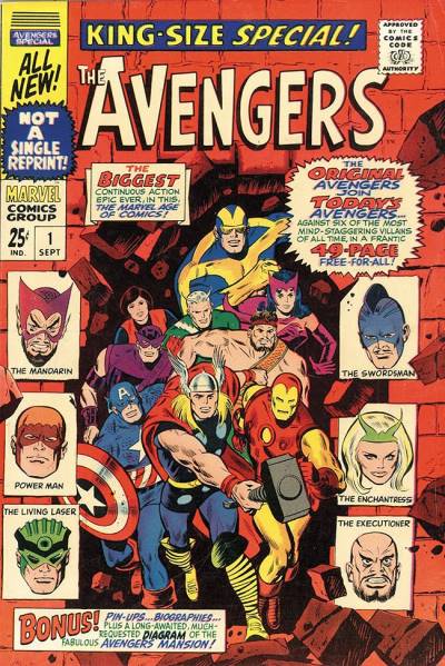 Avengers Annual (1967)   n° 1 - Marvel Comics
