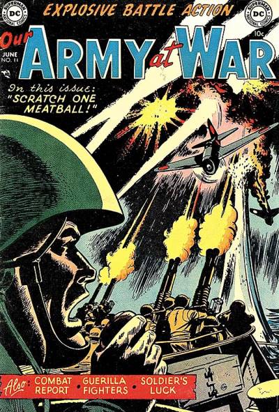 Our Army At War (1952)   n° 11 - DC Comics
