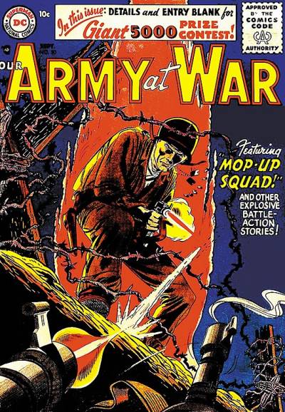 Our Army At War (1952)   n° 50 - DC Comics
