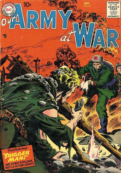 Our Army At War (1952)   n° 62 - DC Comics