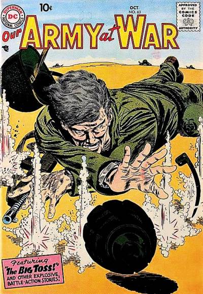 Our Army At War (1952)   n° 63 - DC Comics