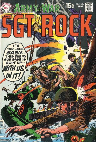 Our Army At War (1952)   n° 210 - DC Comics