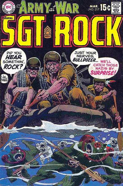 Our Army At War (1952)   n° 217 - DC Comics