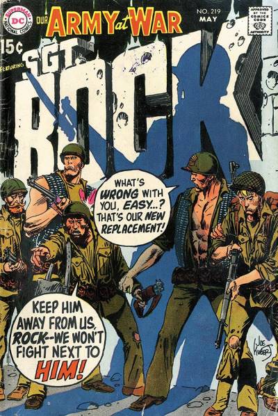 Our Army At War (1952)   n° 219 - DC Comics
