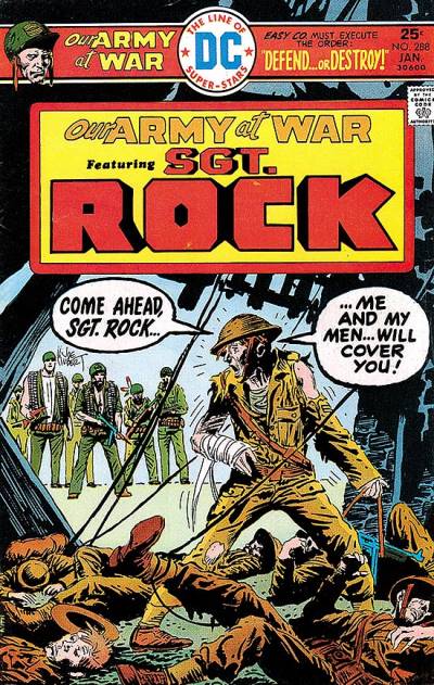 Our Army At War (1952)   n° 288 - DC Comics
