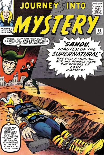 Journey Into Mystery (1952)   n° 91 - Marvel Comics