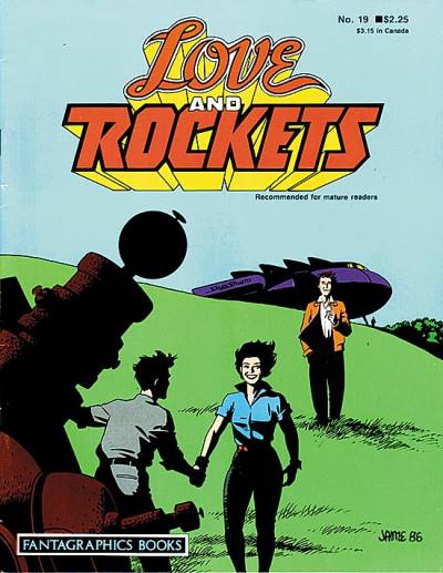 Love And Rockets (1982)   n° 19 - Fantagraphics
