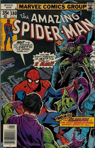 Amazing Spider-Man, The (1963)   n° 180 - Marvel Comics
