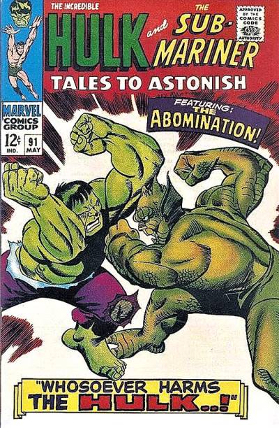 Tales To Astonish (1959)   n° 91 - Marvel Comics