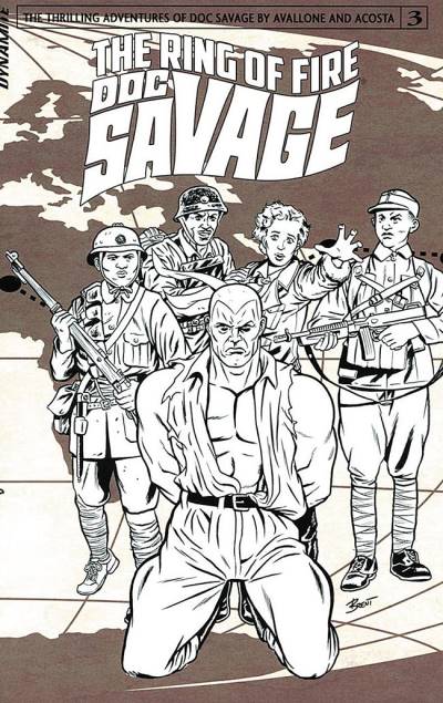 Doc Savage: The Ring of Fire   n° 3 - Dynamite Entertainment