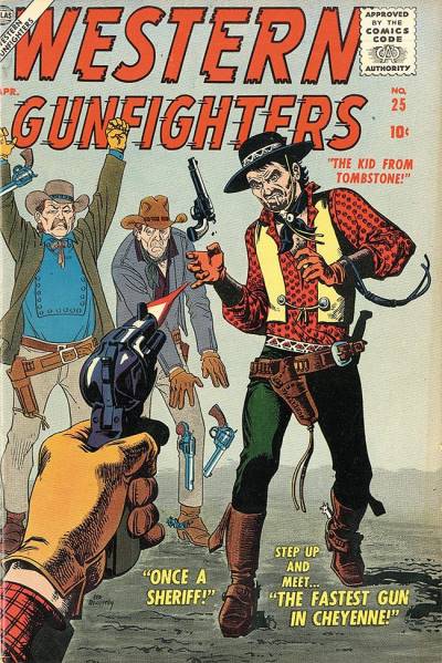 Western Gunfighters (1956)   n° 25 - Atlas Comics