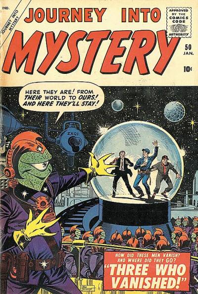 Journey Into Mystery (1952)   n° 50 - Marvel Comics