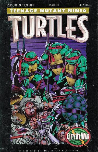 Teenage Mutant Ninja Turtles (1984)   n° 61 - Mirage Studios