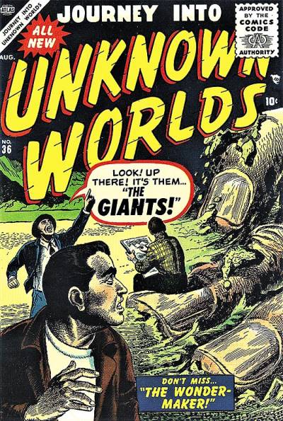Journey Into Unknown Worlds (1951)   n° 36 - Atlas Comics