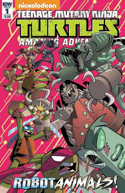 Teenage Mutant Ninja Turtles Amazing Adventures: Robotanimals   n° 1 - Idw Publishing
