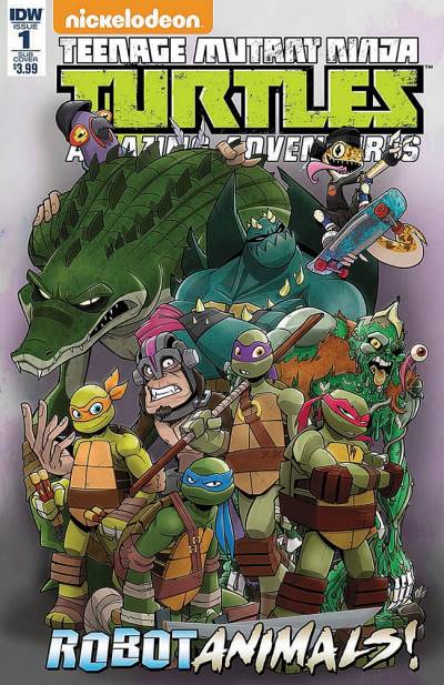 Teenage Mutant Ninja Turtles Amazing Adventures: Robotanimals   n° 1 - Idw Publishing