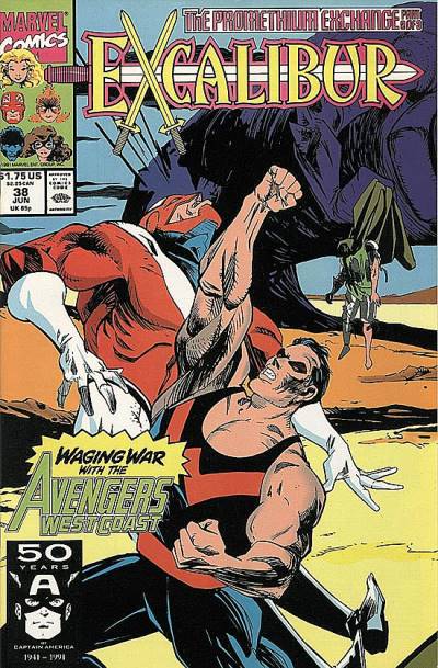 Excalibur (1988)   n° 38 - Marvel Comics
