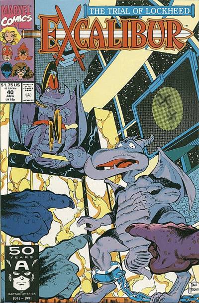 Excalibur (1988)   n° 40 - Marvel Comics