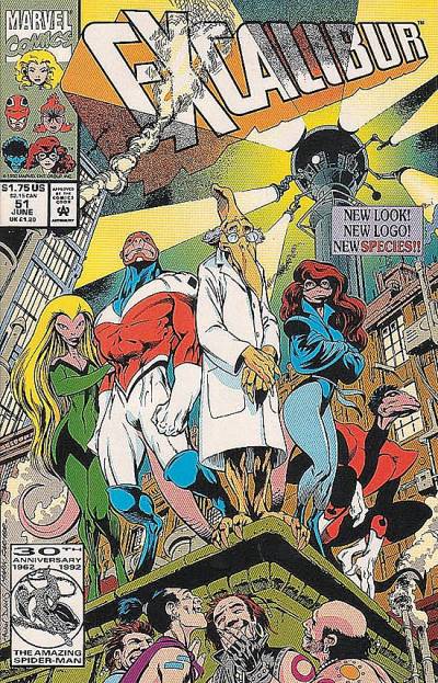 Excalibur (1988)   n° 51 - Marvel Comics