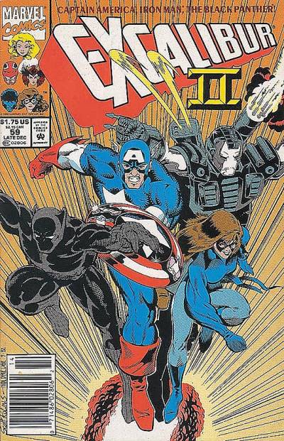 Excalibur (1988)   n° 59 - Marvel Comics