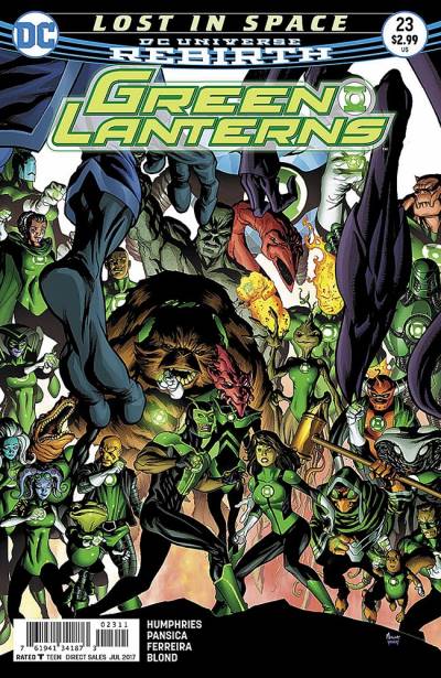 Green Lanterns (2016)   n° 23 - DC Comics