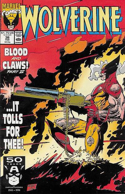 Wolverine (1988)   n° 36 - Marvel Comics