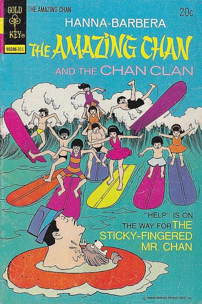 Amazing Chan And The Chan Clan, The (1973)   n° 3 - Western Publishing Co.