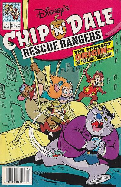 Chip 'N' Dale Rescue Rangers   n° 2 - Walt Disney