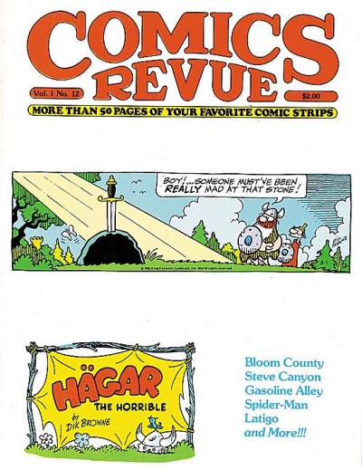 Comics Revue   n° 12 - Manuscript Press