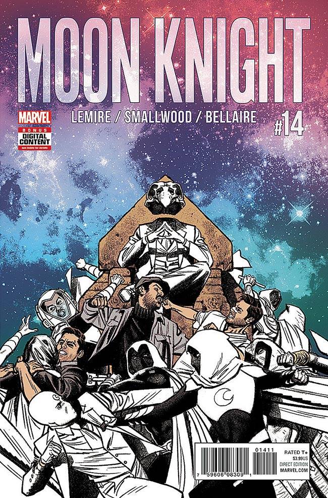 Página de Moon Knight # 1 - UNIVERSO HQ