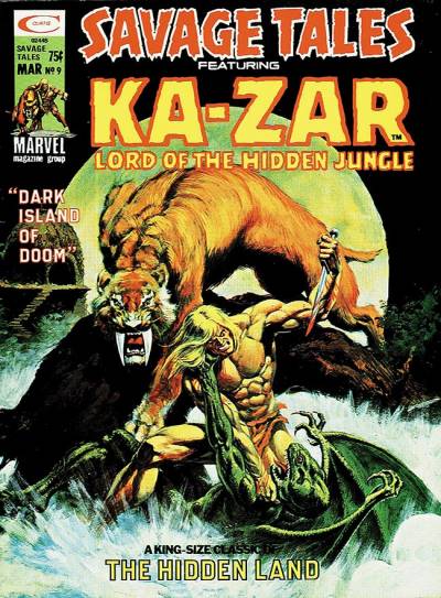 Savage Tales (1971)   n° 9 - Curtis Magazines (Marvel Comics)