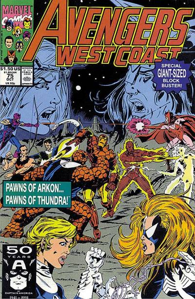 West Coast Avengers, The (1985)   n° 75 - Marvel Comics