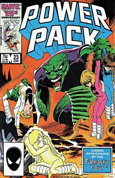 Power Pack (1984)   n° 23 - Marvel Comics