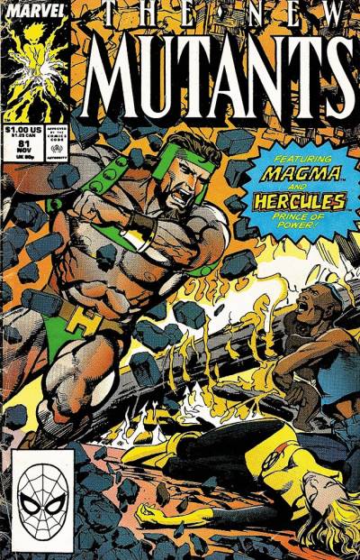 New Mutants, The (1983)   n° 81 - Marvel Comics