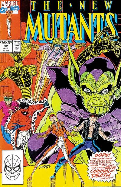 New Mutants, The (1983)   n° 92 - Marvel Comics