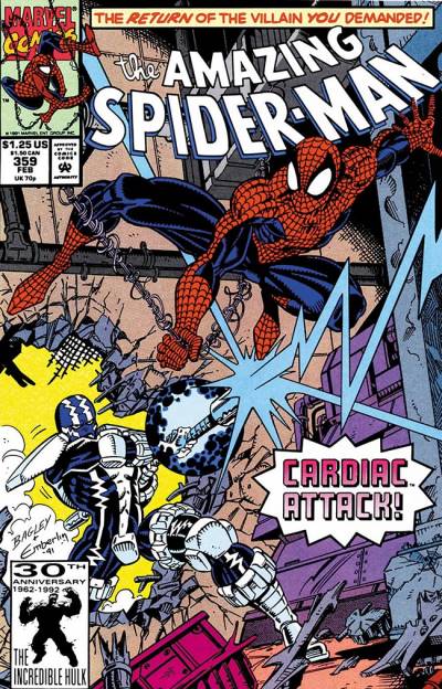 Amazing Spider-Man, The (1963)   n° 359 - Marvel Comics