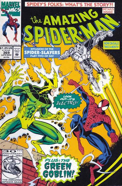 Amazing Spider-Man, The (1963)   n° 369 - Marvel Comics