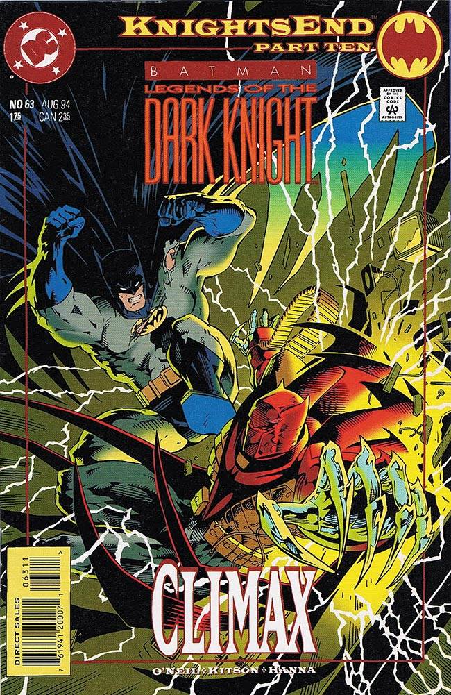 Batman Legends Of The Dark Knight 1989 N° 63dc Comics Guia Dos