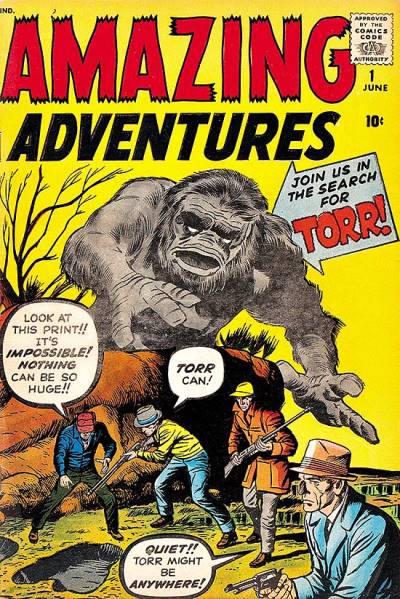 Amazing Adventures (1961)   n° 1 - Marvel Comics