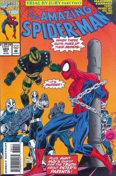 Amazing Spider-Man, The (1963)   n° 384 - Marvel Comics