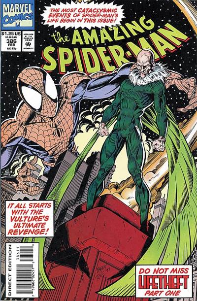 Amazing Spider-Man, The (1963)   n° 386 - Marvel Comics