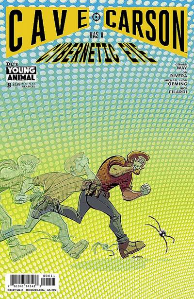 Cave Carson Has A Cybernetic Eye (2016)   n° 8 - DC (Young Animal)