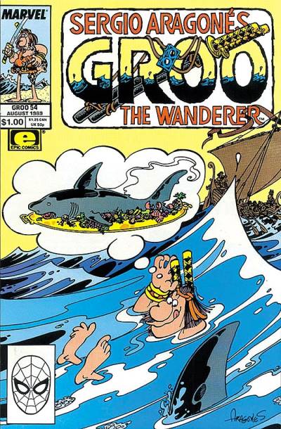 Groo, The Wanderer (1985)   n° 54 - Marvel Comics