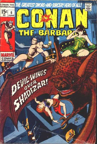 Conan The Barbarian (1970)   n° 6 - Marvel Comics