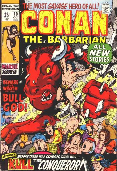 Conan The Barbarian (1970)   n° 10 - Marvel Comics