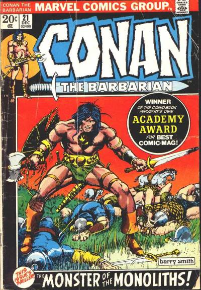 Conan The Barbarian (1970)   n° 21 - Marvel Comics